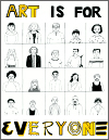 Art is for Everyone Poster