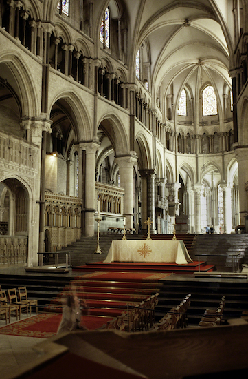 Choir of Canterbury Cathedral designed by William of Sens.