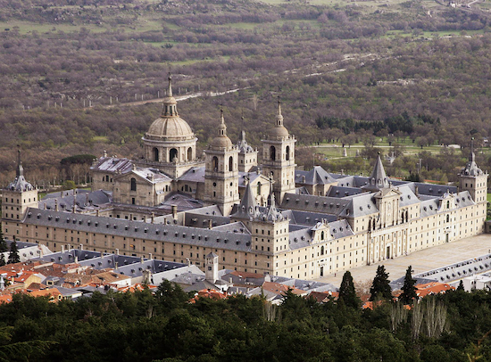 Palace of San Lorenzo el Real, El Escorial, Spain, by Juan Bauttista de Toledo.