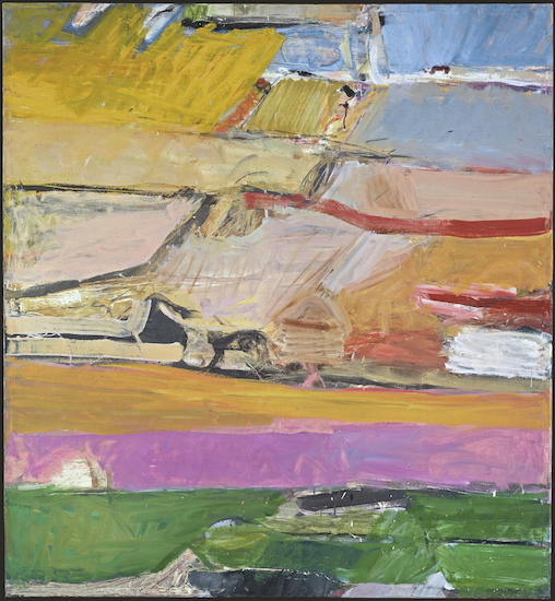 Painting by Richard Diebenkorn titled Berkeley #52