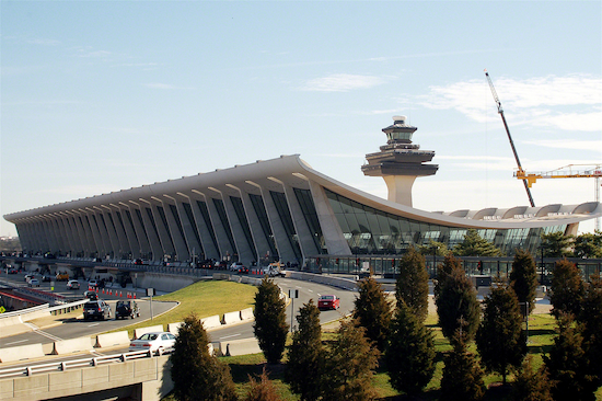 Dulle Airport designed by Eero Saarinen.