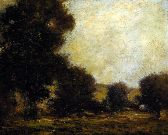 Painting by H. Dodge Martin titled Effect of Trees.