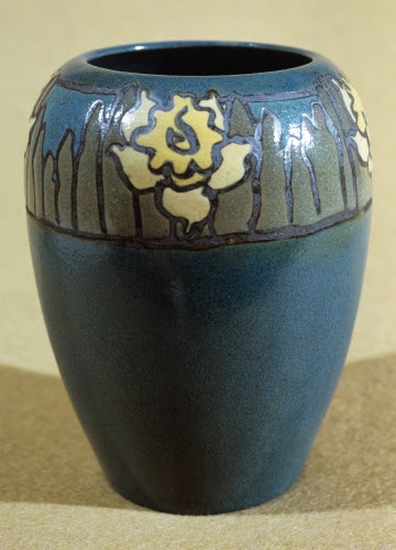 Paul Revere Pottery Company (and “A.M.” maker, firm 1909–1942, Boston), Vase, ca. 1910. 