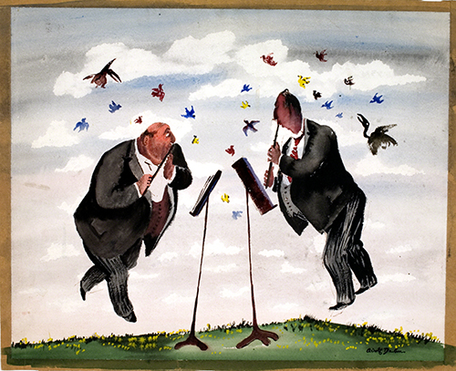 Adolf Dehn, Spring (recto), 1949. 