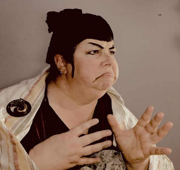 Alice Bordenkircher Tavani, Sharaku Recreation.
