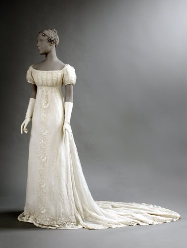 American, Dress, ca. 1800.