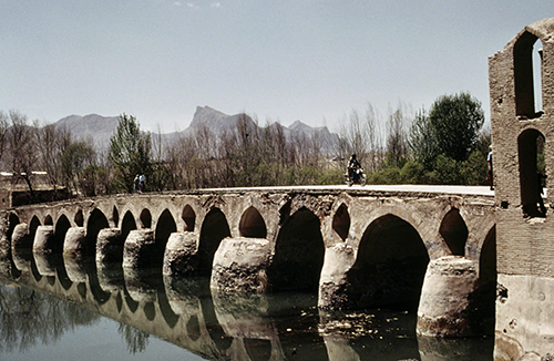 Ancient Rome, Charestan Bridge, Isfahan, Iran, 200s CE. 