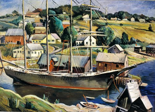  Anthony Sisti (1901–1983, US), New England Port View, 1936. 