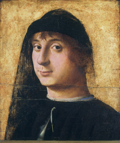 Antonello da Messina (first documented 1456, died 1479, Italy), Portrait of a Young Man, 1465–1475. 