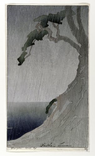 Bertha Lum (1896–1954, US), Rain, 1908.