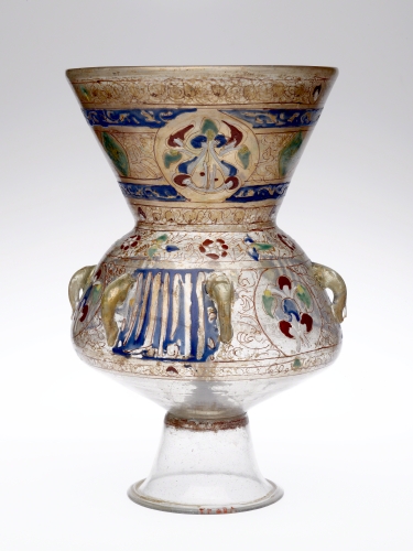 Syria, Mosque Lamp, 1300s. 