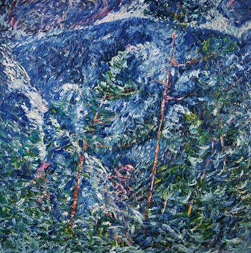 Marsden Hartley (1877–1943, US), Winter Chaos, Blizzard, 1909. 