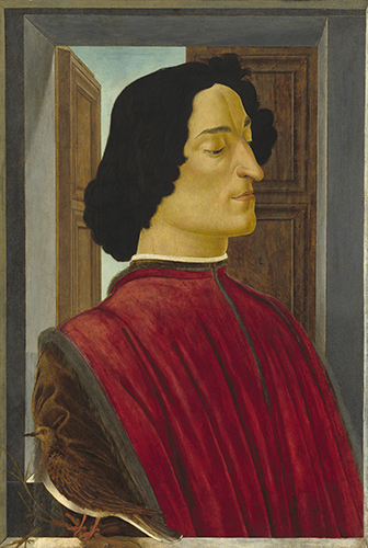 Botticelli (Alessandro di Mariano Filipepi) (1444/1445–1510), Giuliano de’ Medici, ca. 1478. 