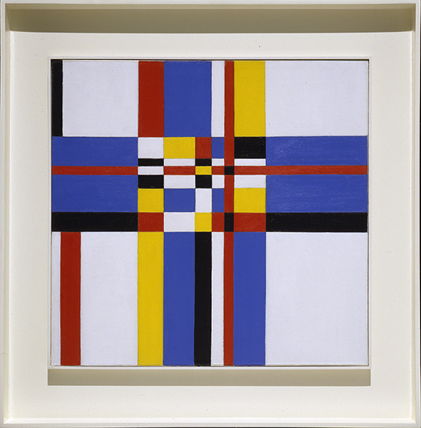 Charmion von Wiegand (1896–1983, U.S.), Night Intersection, 1957–1959. 