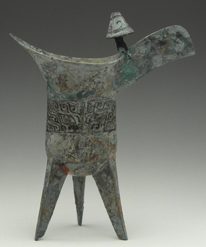 China, Shang Dynasty (ca. 1523–1028 BCE), Ewer (kuei), ca. 1400 BCE. 