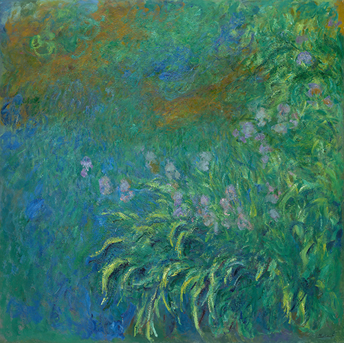Claude Monet, Iris, 1923–1926. 