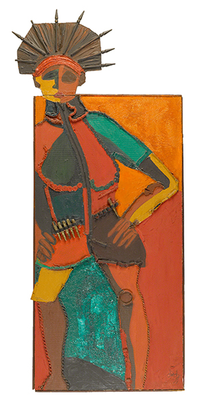 Dindga McCannon (born 1947, US), Revolutionary Sister, 1971.