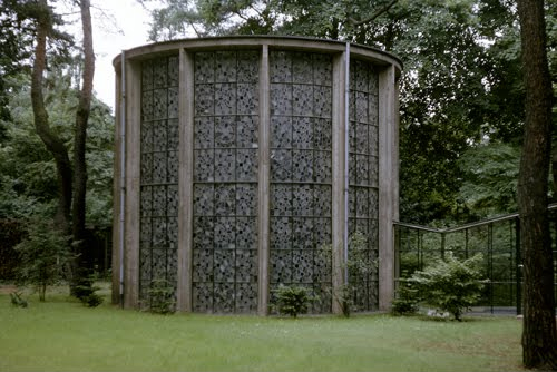 Dominikus Böhm (1880–1955, Germany), Baptistry, Church of Maria Königin, Cologne, Germany, 1954.