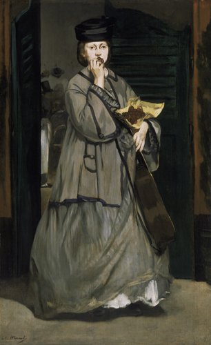  Edouard Manet (1832–1883, France), Street Singer, ca. 1862. 