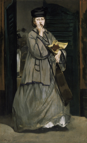  Edouard Manet (1832–1883, France), Street Singer, ca. 1862. 