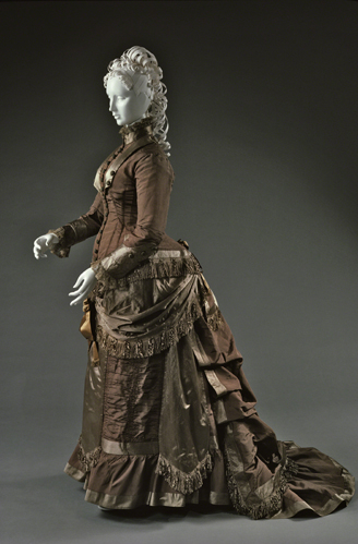 Ellen Curtis (1850–1923, US), Wedding Dress, 1879. 