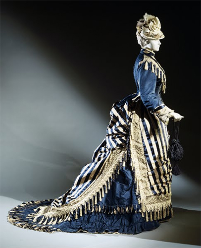 Emile Pingat (1820–1901, France), Dress and hat, ca. 1874. 