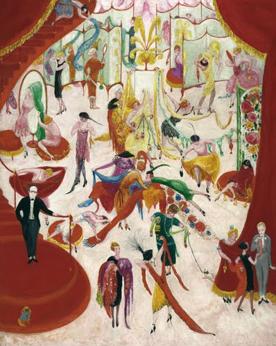 Florine Stettheimer (1871–1944, US), Spring Sale at Bendel’s, 1921. 