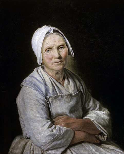 Françoise Duparc (1726–1778, born Spain, active France from 1730), Woman Seated with Her Arms Crossed. 