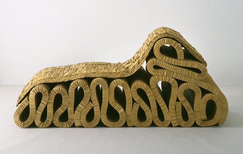 Frank Gehry (born 1929, Canada/US) (designer) and New City Editions (Venice, CA), Bubbles Chaise Longue, 1987. 