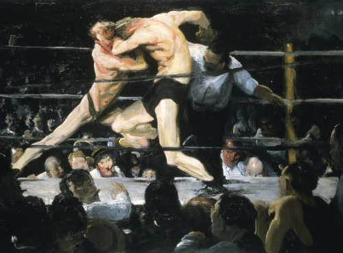 George Bellows, Stag at Sharkey’s, 1909. 