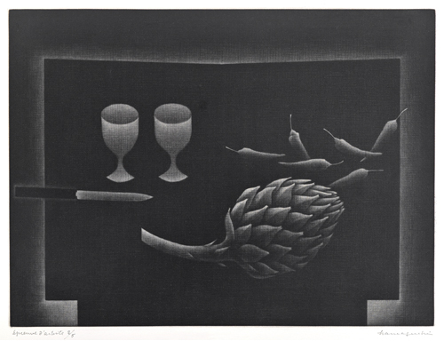 Hamaguchi Yozo (1909–2002, Japan), Artichoke, ca. 1956. 