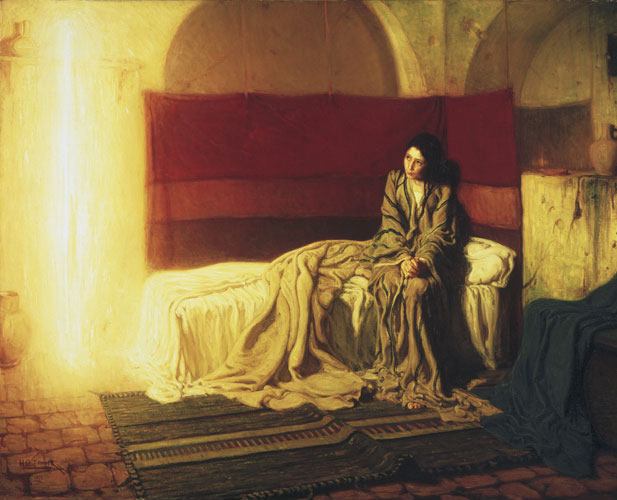 Henry O. Tanner (1859–1937, US), The Annunciation, 1898. 