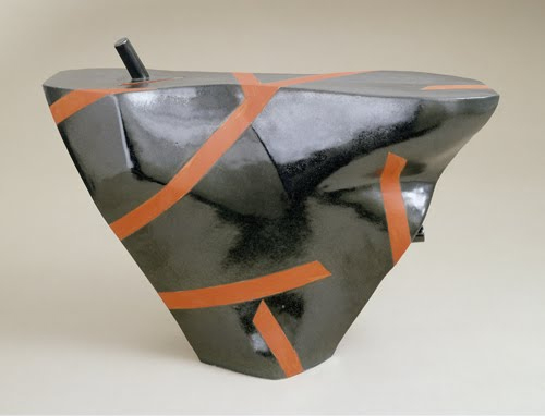 Hiroshi Sueyoshi (born 1946, Japan/US), Covered Jar, 1988. 