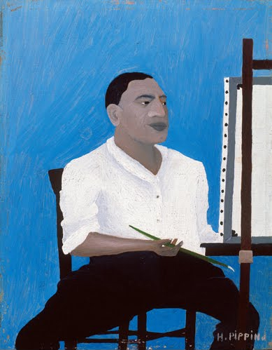 Horace Pippin (1888–1946, US), Self-Portrait, 1942. 