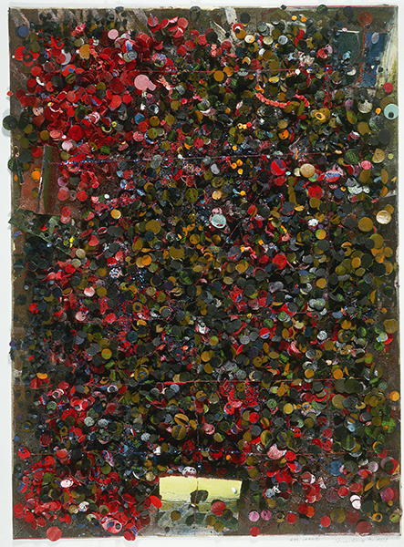 Howardena Pindell (born 1943, US), Untitled No. 89, 1977. 