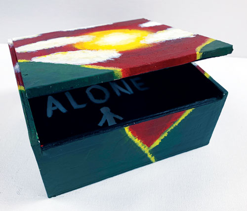 High school student box design