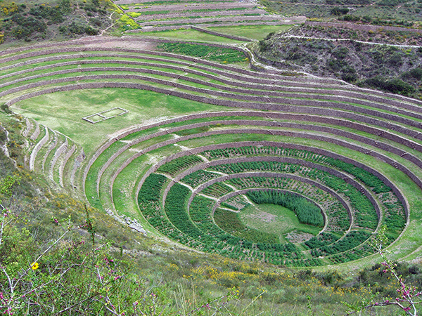Inka Culture, Peru, Agricultural Platforms, Moray Valley near Cuzco, ca. 1438–1533.
