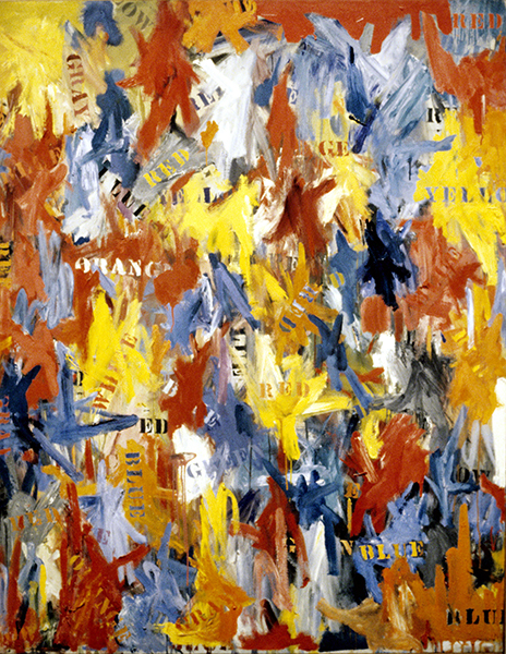 Jasper Johns (born 1930, U.S.), False Start, 1959.