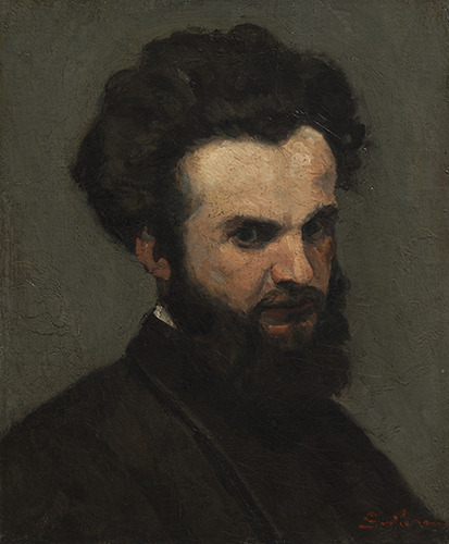 Jean-Baptiste Armand Guillaumin, Self-Portrait, ca. 1872–1874. 
