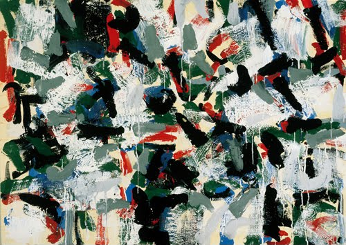 Jean-Paul Riopelle (1923–2002, France), Eskimo Mask, 1955. 