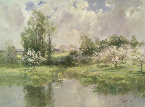 John Appleton Brown (1844–1902, U.S.), A Showery May Morning, 1890s.