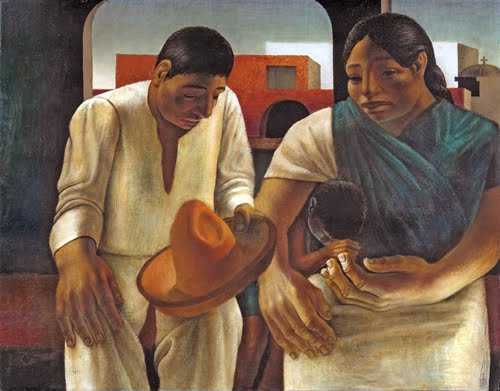 John Woodrow Wilson (born 1922, US), Campesinos (Poor Famers), 1952.