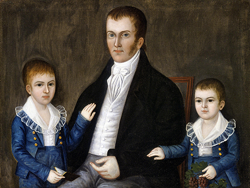 Joshua Johnson (1765–1830, US), John Jacob Anderson and Sons, John and Edward, 1812–1815. 