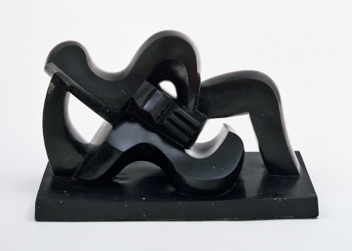 Jacques Lipchitz (1891–1973, Lithuania/US), Reclining Nude with Guitar, 1928. 