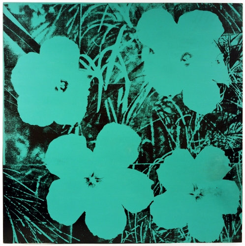 Andy Warhol (1928–1987, US), Ten Foot Flowers, 1967. 