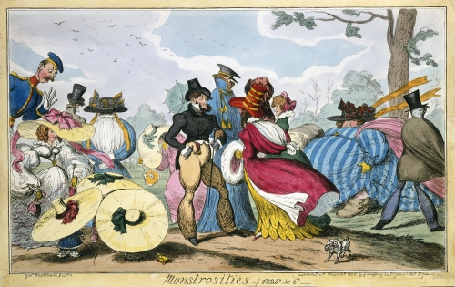 George Cruikshank, Monstrocities, 1822. 