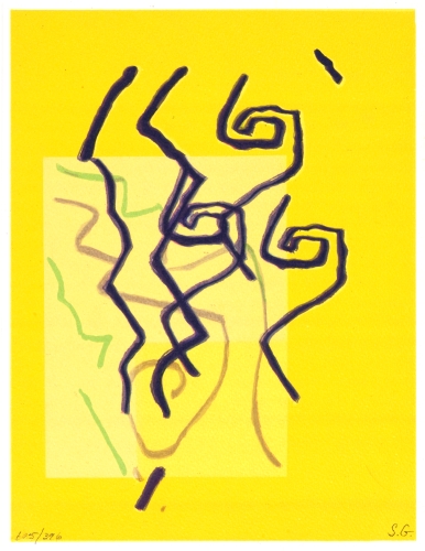 Sam Gilliam, Untitled, from Three Prints by Sam Gilliam, 2004.