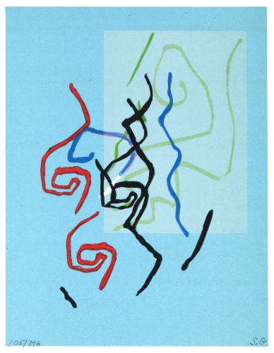 Sam Gilliam, Untitled, from Three Prints by Sam Gilliam, 2004. 