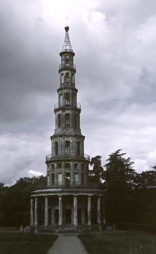 Nicolas Le Camus de Mézières (1721–1789, Chanteloup, Château, Pagoda, 1775–1778. 