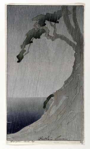 Bertha Lum (1869-1954), Rain, 1908.